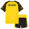 Fotbalový Komplet Borussia Dortmund Dětské Domácí 2025-26 Krátký Rukáv (+ trenýrky)